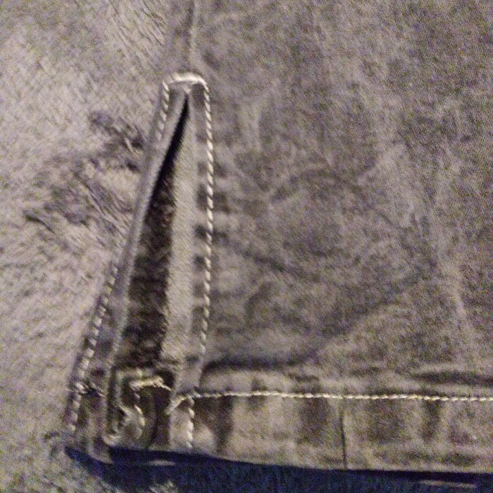 *SOLD* Gray retro slim fit flare jeans - Picture 4 of 6
